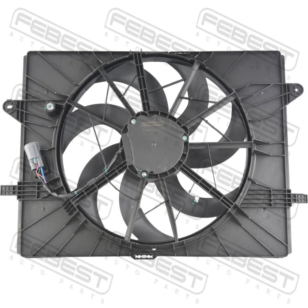 Вентилятор системы охлаждения двигателя в сборе FEBEST 15650-003