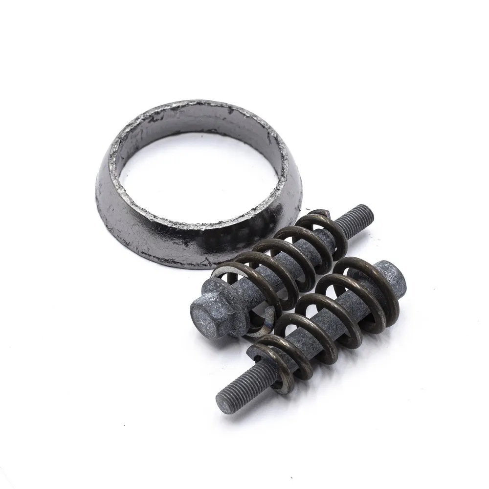 Хомут катализатора ВАЗ 2110 в сб. (графитовое кольцо+2 болта+2 пружины) LADA 2110 TRANSMASTER UNIVERSAL TR12.60.010P