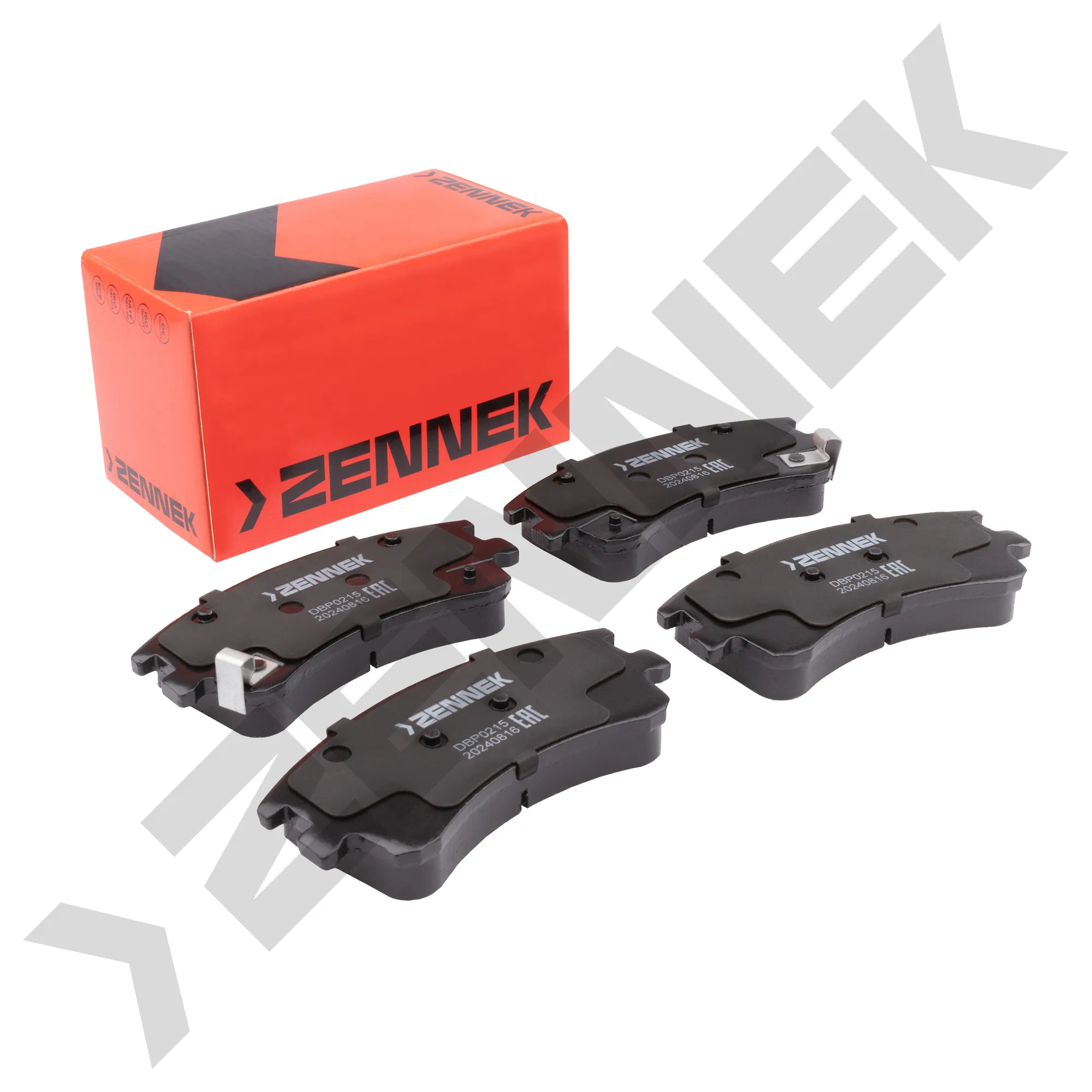 Колодки тормозные дисковые передние MAZDA 6 GG/GY 02-08, ZENNEK DBP0215
