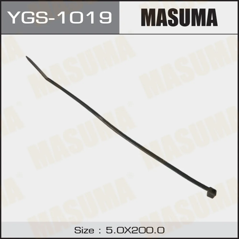 Стяжка пластиковая, хомут MASUMA YGS-1019