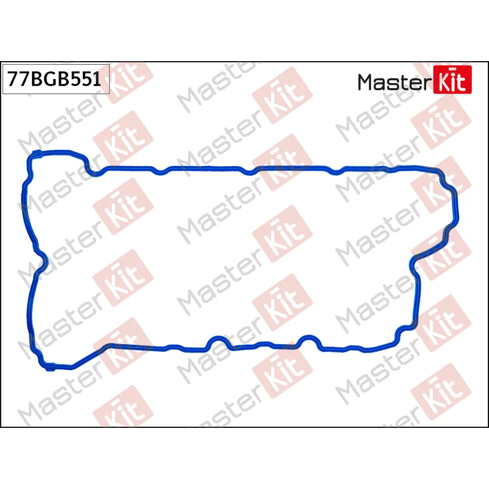 Прокладка клапанной крышки Chevrolet CAPTIVA (C100, C140) LFW MASTERKIT 77BGB551