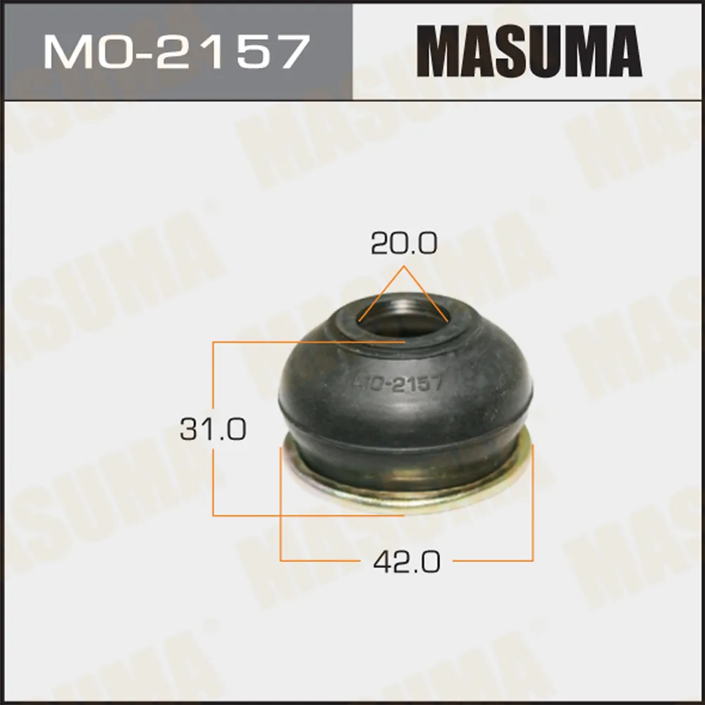 Пыльник шарового шарнира 20х42х31 20х42х31 MASUMA MO-2157