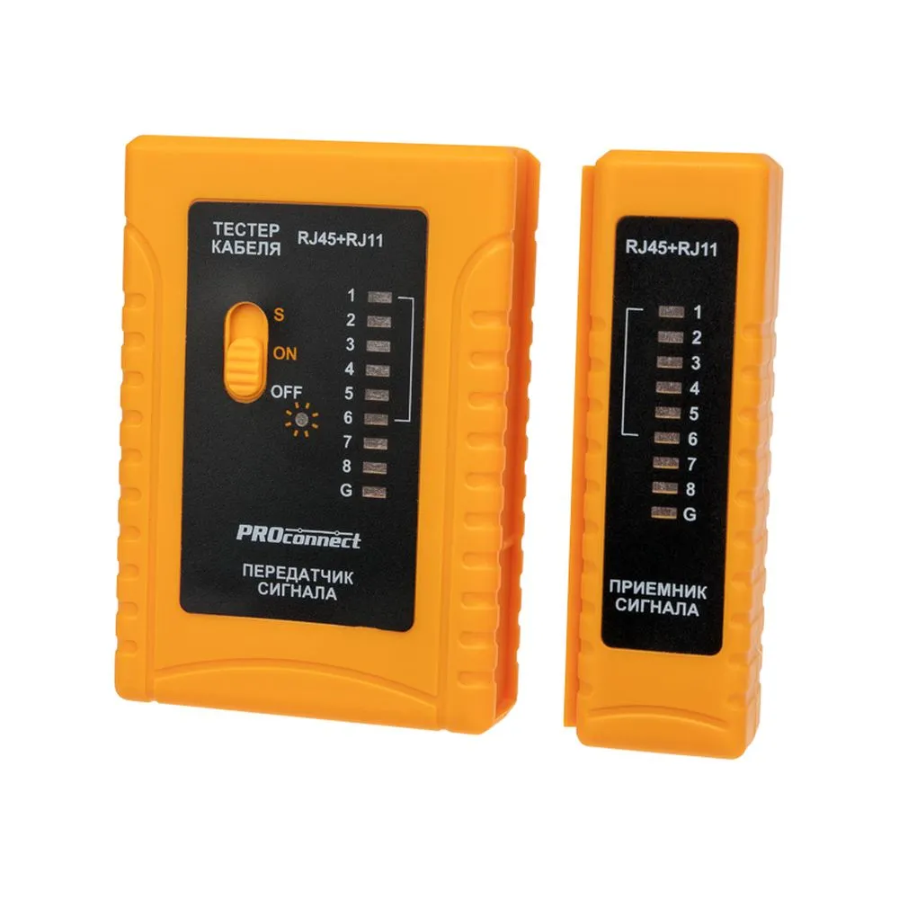 Тестер кабеля RJ-45+RJ-11 468 PROconnect PROconnect 1210064