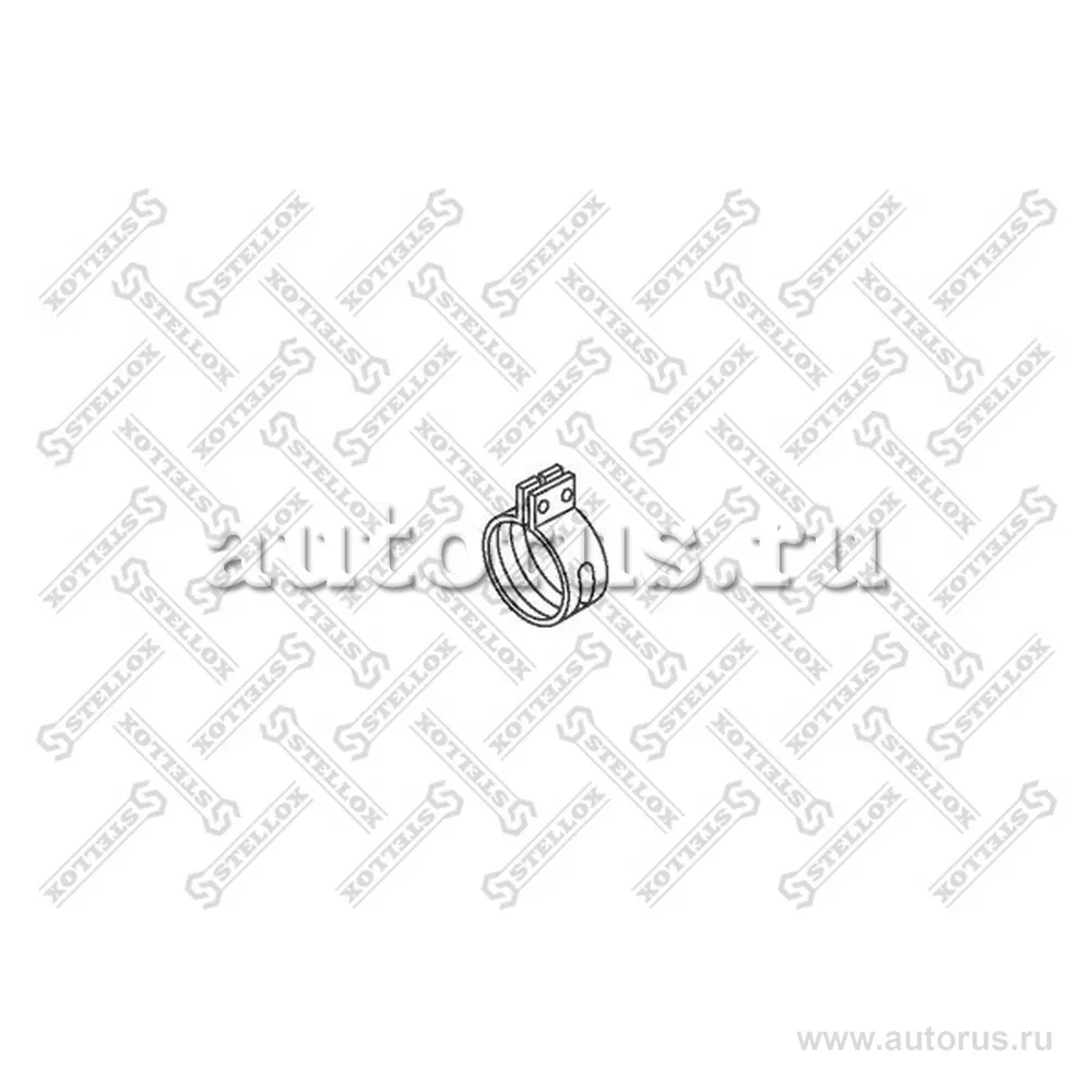 Хомут трубы глушителя MB 814-2420 STELLOX 8201066_SX