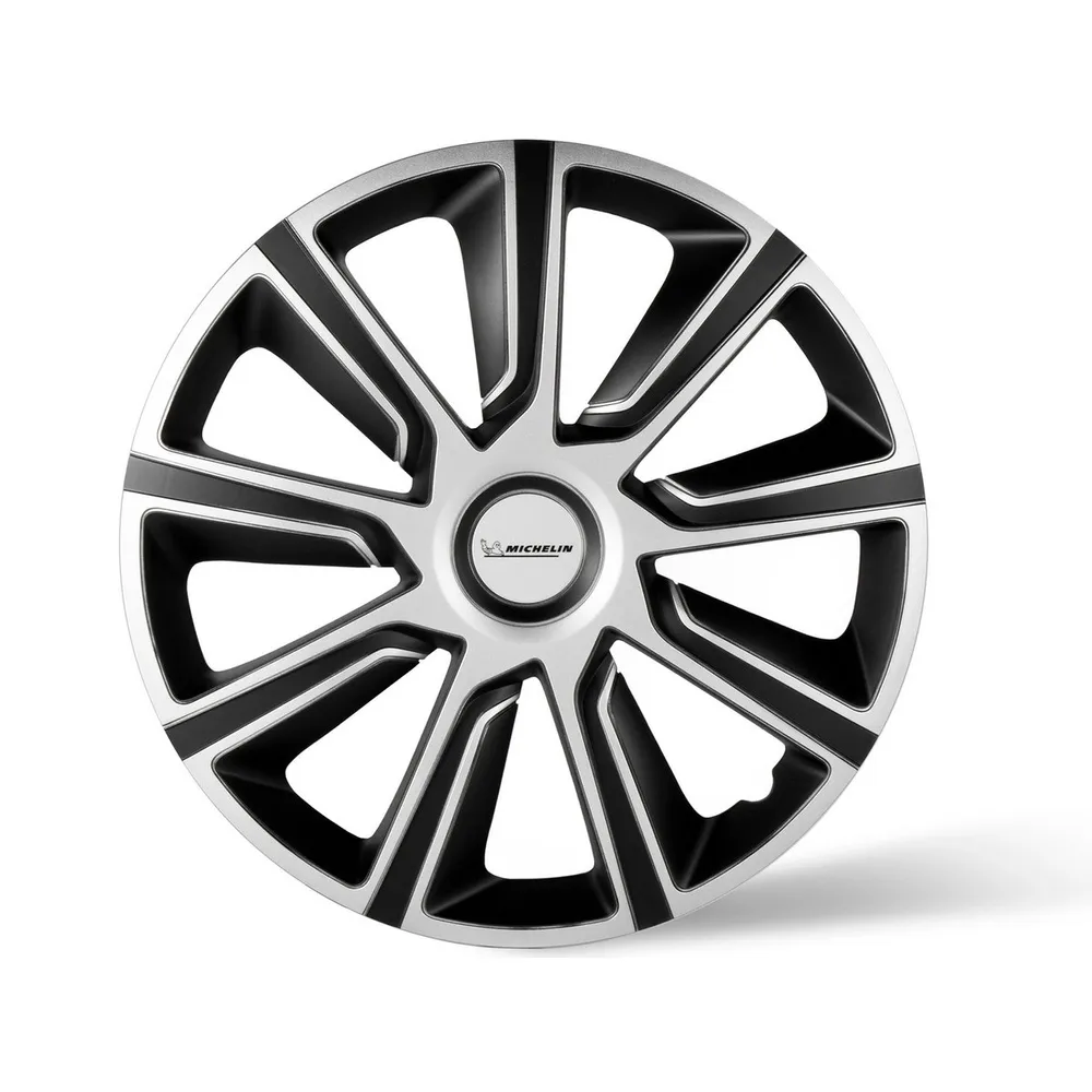 Колпаки колесные MICHELIN 16, 49 Верон, цвет: серебристо-черный, 4 шт. Michelin 300723 Michelin 300723