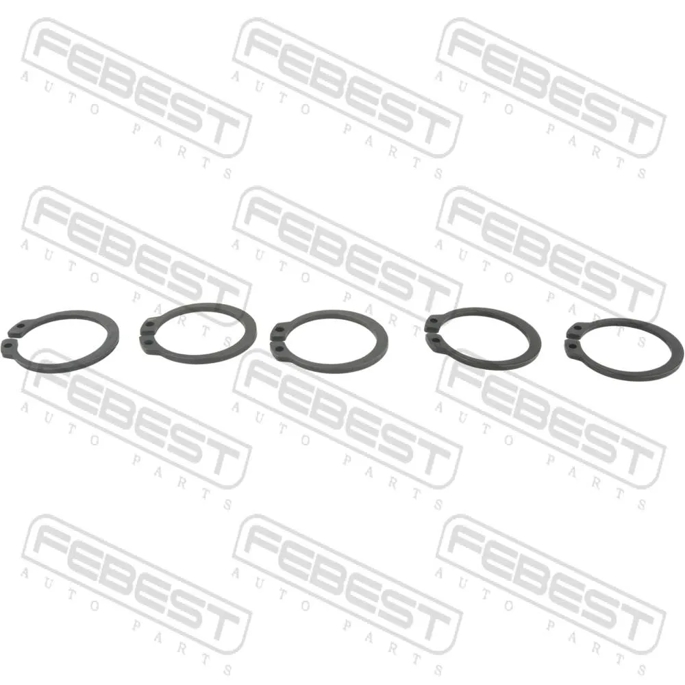 Кольцо стопорное (5 шт. в упаковке) MERCEDES BENZ E 280 CDI 211.# FEBEST CC-4-34X2-PCS5