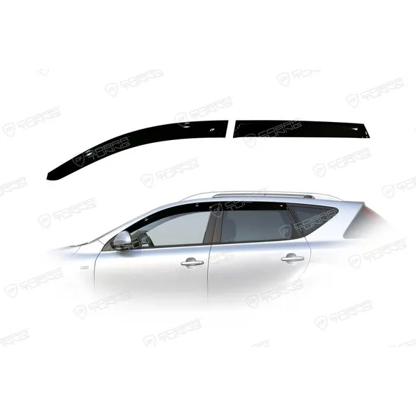 Дефлектора на окна Kia Ceed I Wagon 2007-2012EuroStandard деф.окон Cobra Tuning KE10507