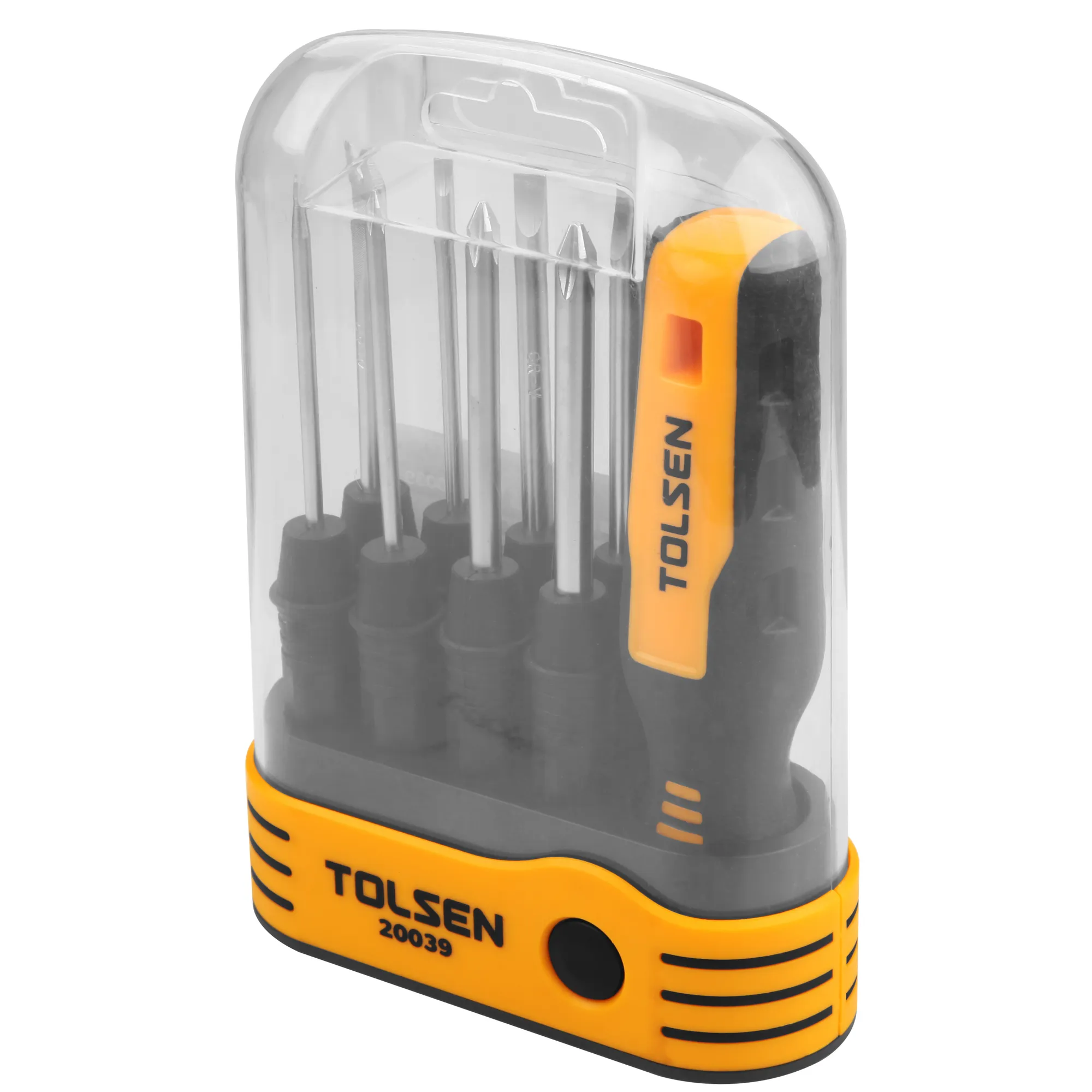 TOLSEN Отвертка со сменными вставками (битами), 8 в 1 TOLSEN TT20039s