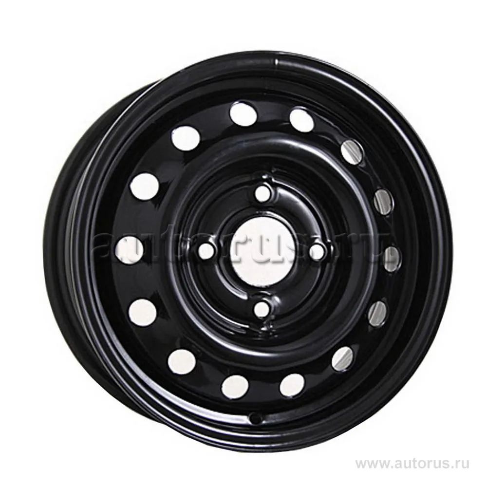 Диск штампованный R17 7J 5x114.3/67.1 ET49 Magnetto Black 17007 AM