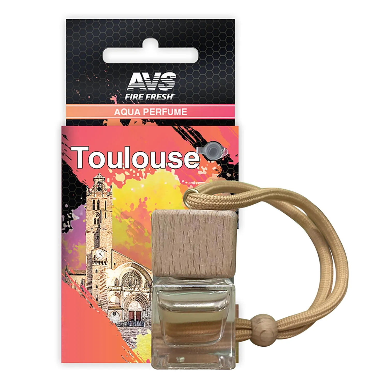 Ароматизатор AVS AQP-06 AQUA PERFUME (аром. Homme Sport/Спорт) (жидкостный) France/Toulouse AVS A40478S