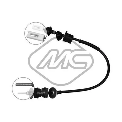 Трос сцепления ZX ALL 2,0-1,9TD Metalcaucho 80724
