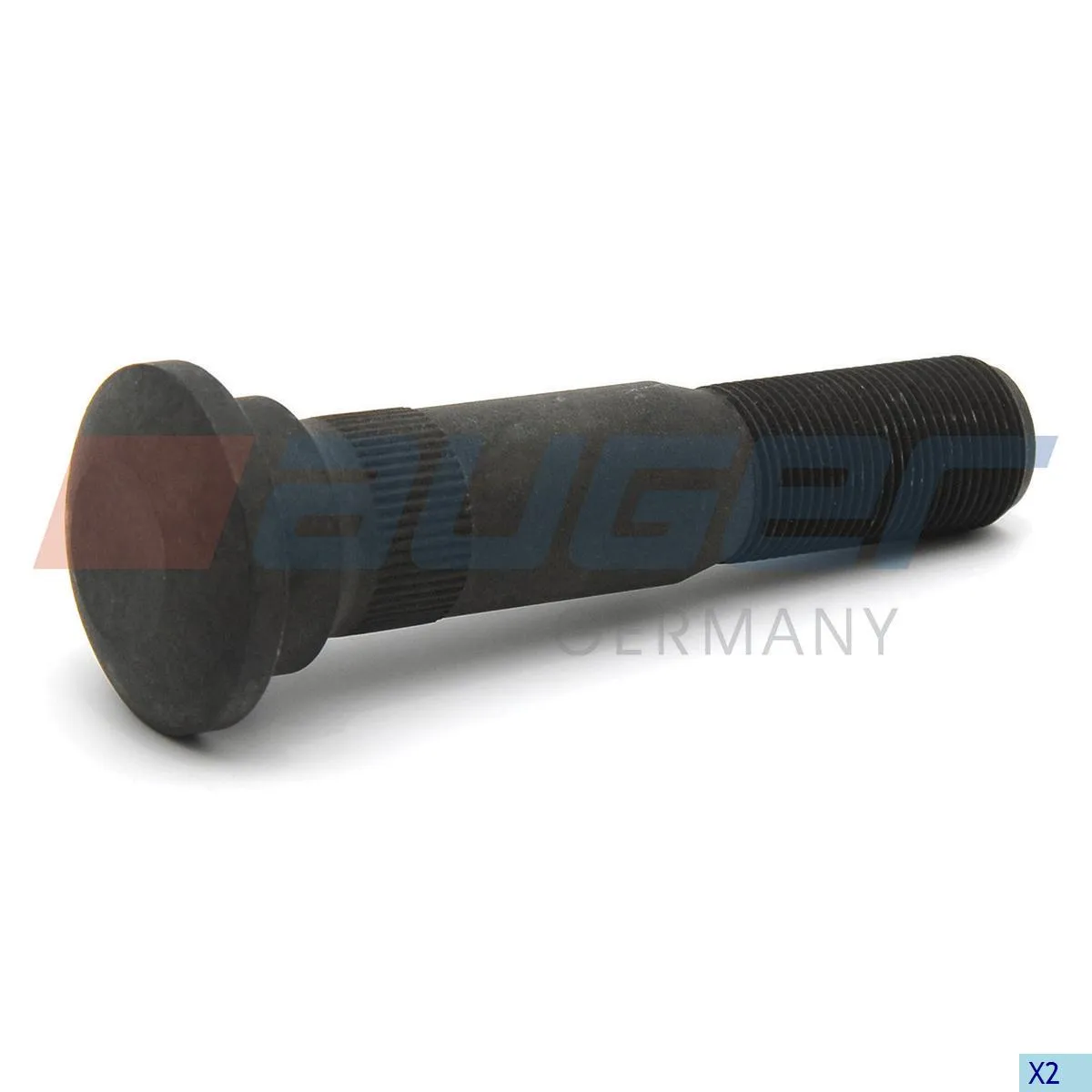 Болт С И колесный (шпилька) М22х114х1,5 Р 43 d 24,5 32 кругл. шляпка RVI AUGER 91139