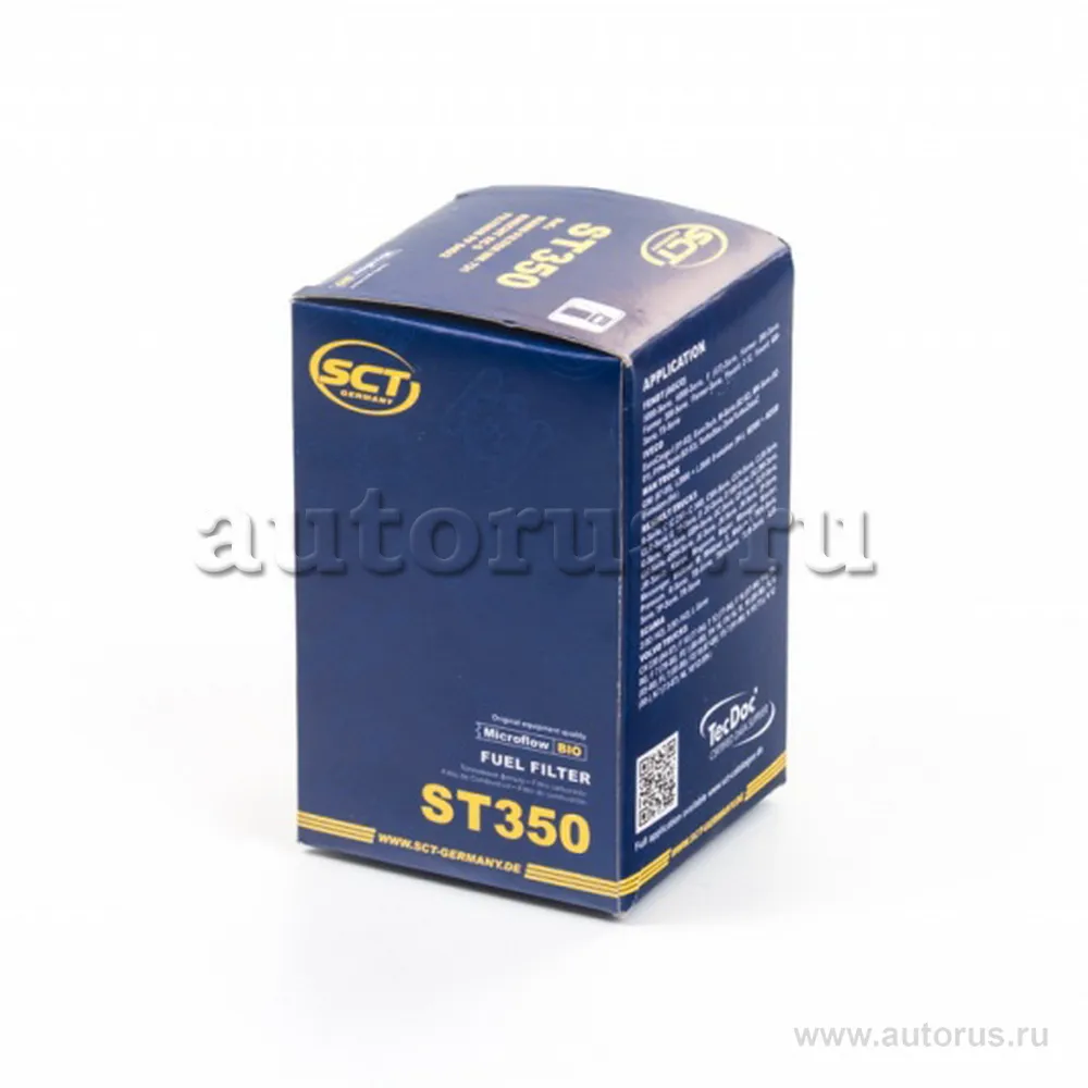 Фильтр топливный MAZ/KAMAZ/DAF/MAN/VOLVO/RENAULT/IVECO/SCANIA SCT ST350