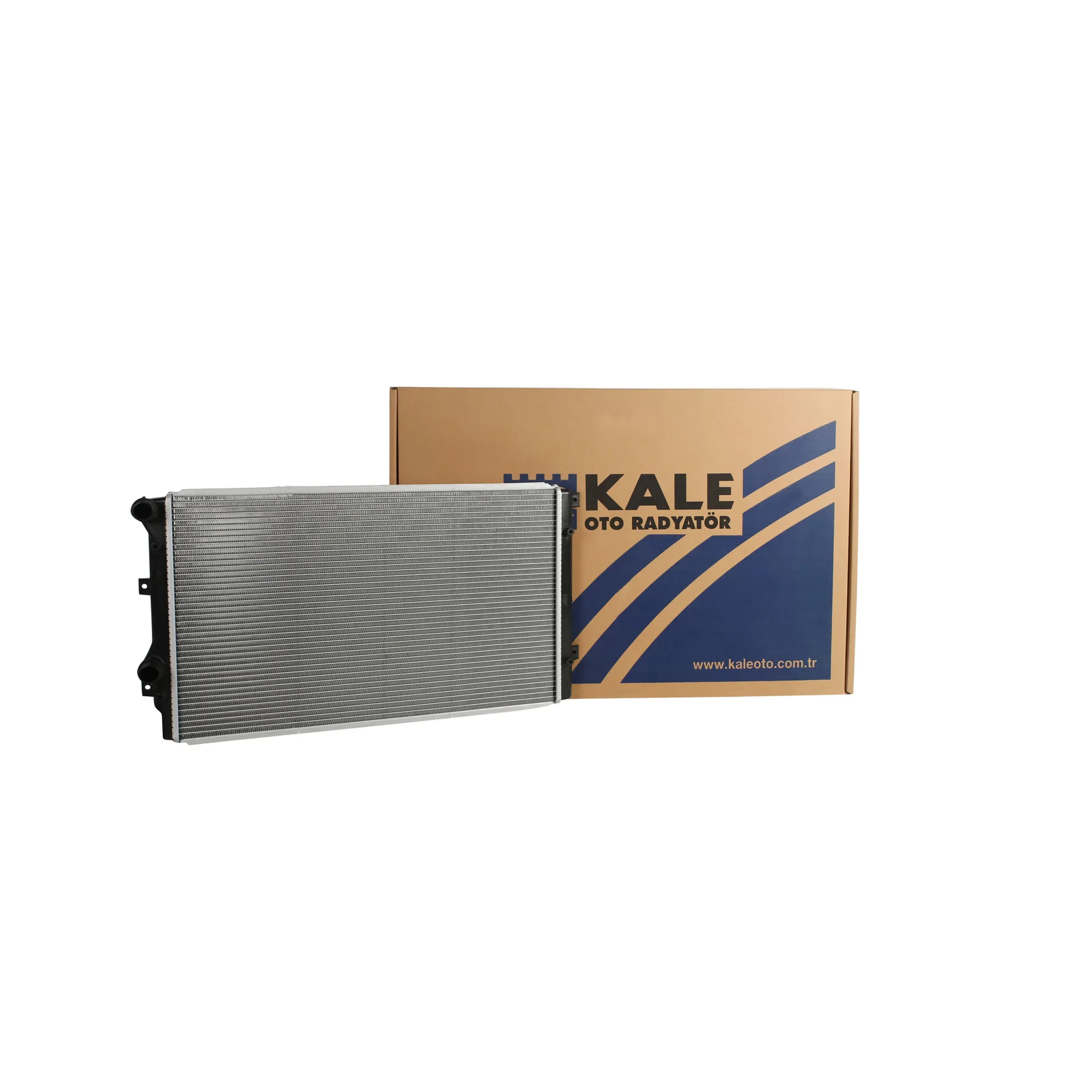 Радиатор охлаждения VW Jetta (05-)/(11-)/Skoda Octavia A5 (04-) паяный KALE 353500