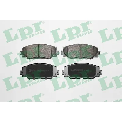 Колодки тормозные TOYOTA AURIS 1.4-1.6 07- COROLLA 1.4 07- RAV 4 06- передние LPR 05P1258