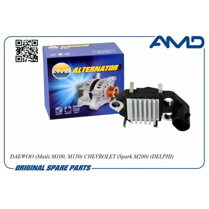 Щеточный узел генератора CHEVROLET Matiz/Spark 98->/Type DELPHI AMD AMD.EL364