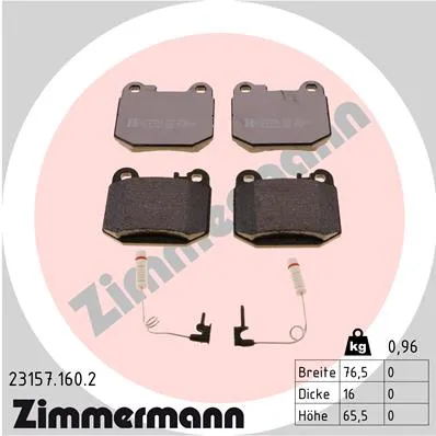 SBB MB incl. accessories ZIMMERMANN 23157.160.2