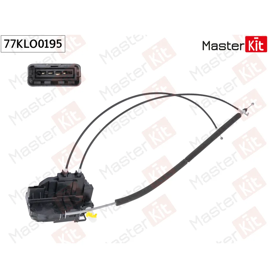 Замок двери перед. лев. Nissan TIIDA (C11, SC11) 2007 - 2012 MASTERKIT 77KLO0195