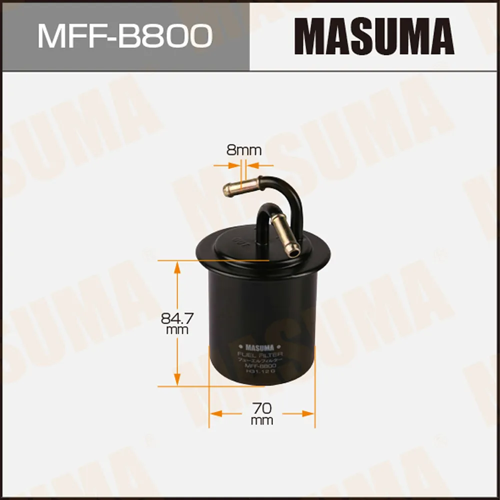 Фильтр топливный SUBARU ALCYONE SVX MASUMA MFF-B800