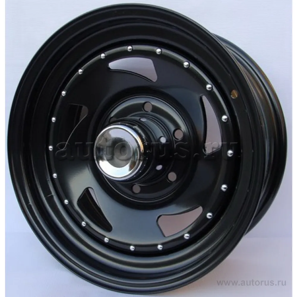 Диск штампованный R17 8J 5x139.7/110.5 ET0 Ikon MG82 Black 5022