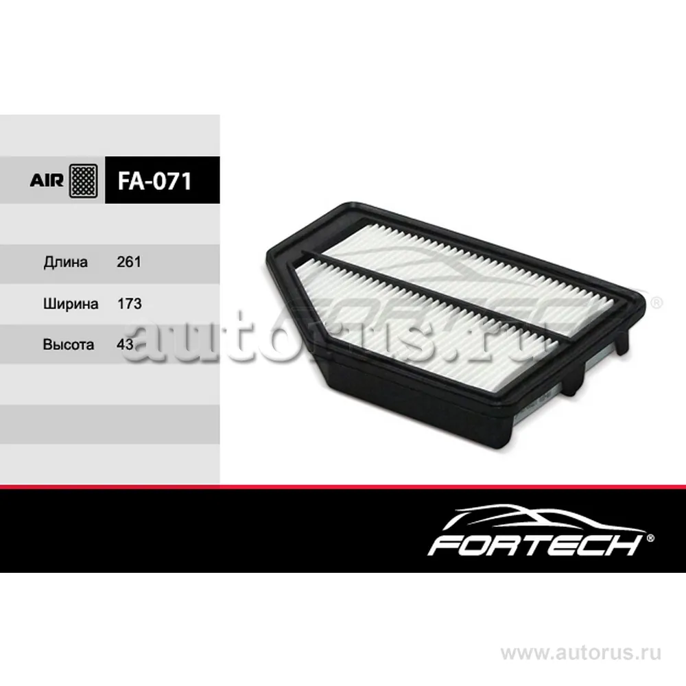 Фильтр воздушный honda cr-v mk iii fortech