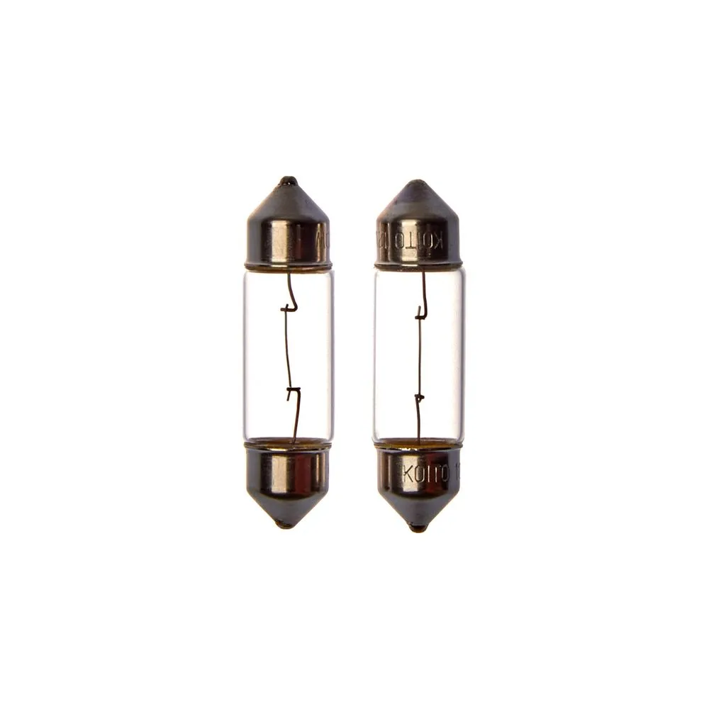 Лампа 12V T10,5x37 10W KOITO 2 шт. блистер P2258