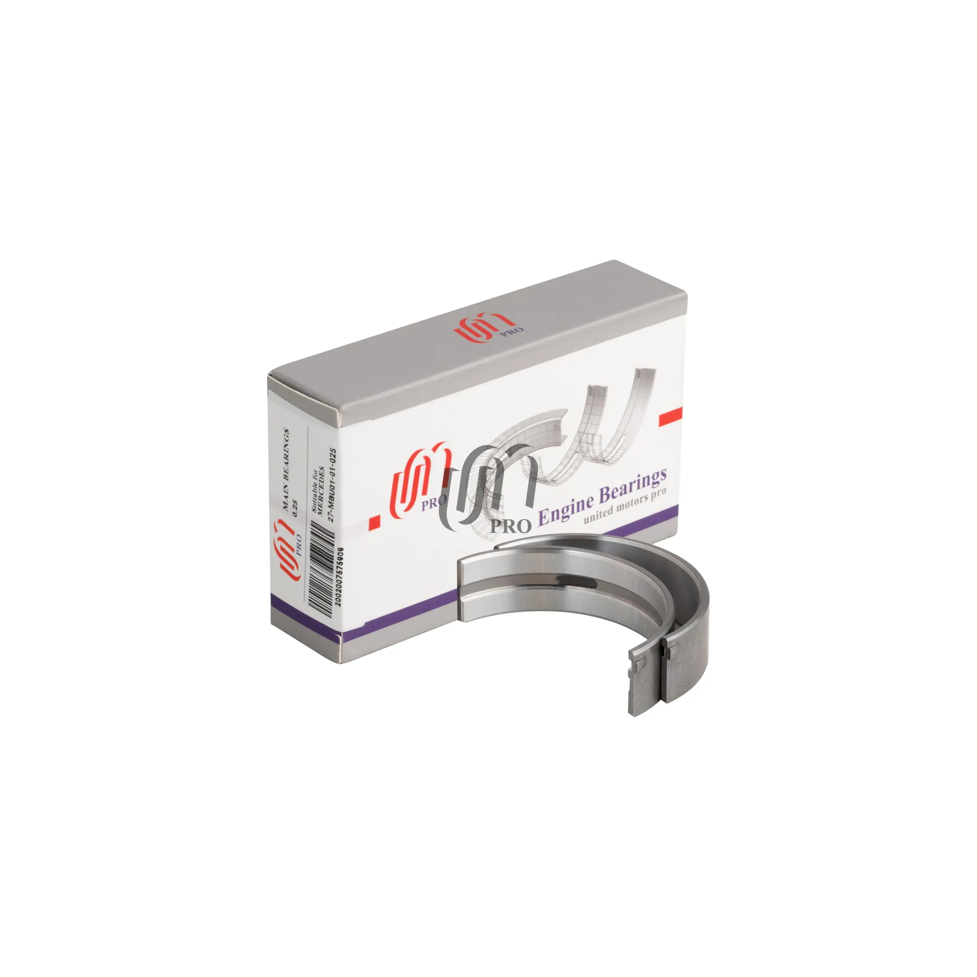 Вкладыши коренные MB OM611.960-962 980-981 (на 1 шейку) UM UNITED MOTORS UMPRO 27MBU0101025