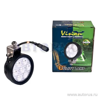 Фара светодиодная PROLIGHT XIL-UM 4025, круглая, 1596 Lm