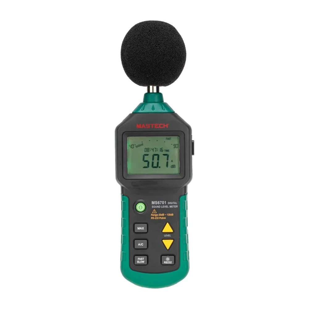 Цифровой измеритель уровня шума MS6701 MASTECH 13-1252
