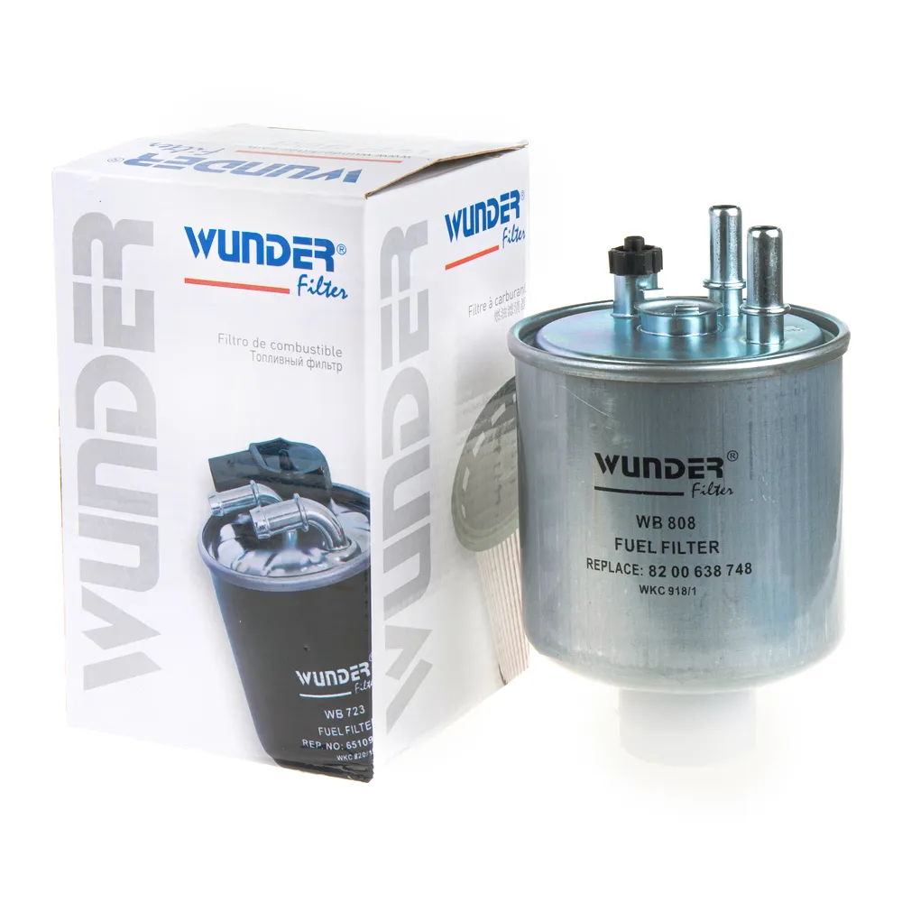 Фильтр топливный RENAULT Kangoo II WUNDER FILTER WB808