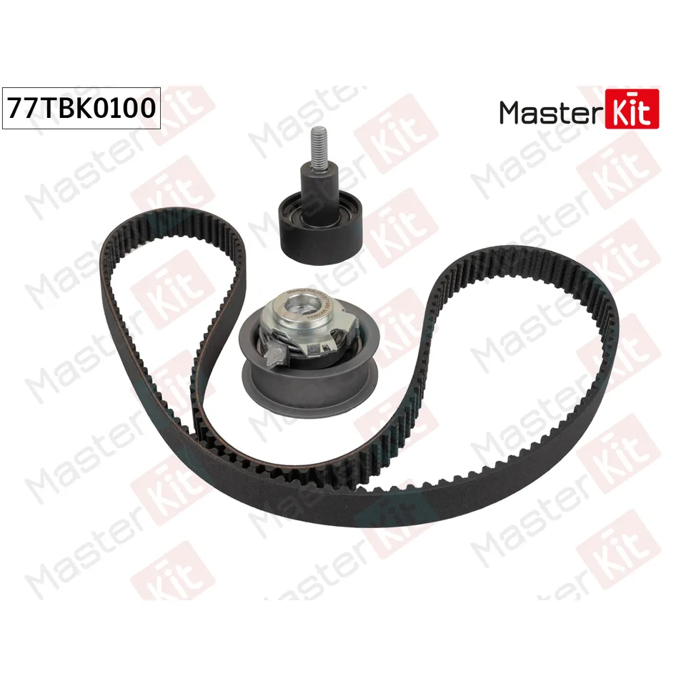 Комплект ремня ГРМ VW GOLF VII (5G1, BQ1, BE1, BE2) 2012 - MASTERKIT 77TBK0100