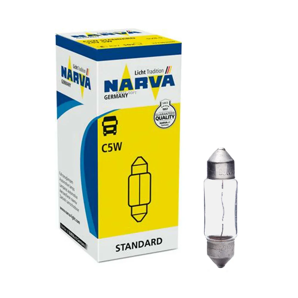 Лампа c5w 24v sv8,5 t11x35