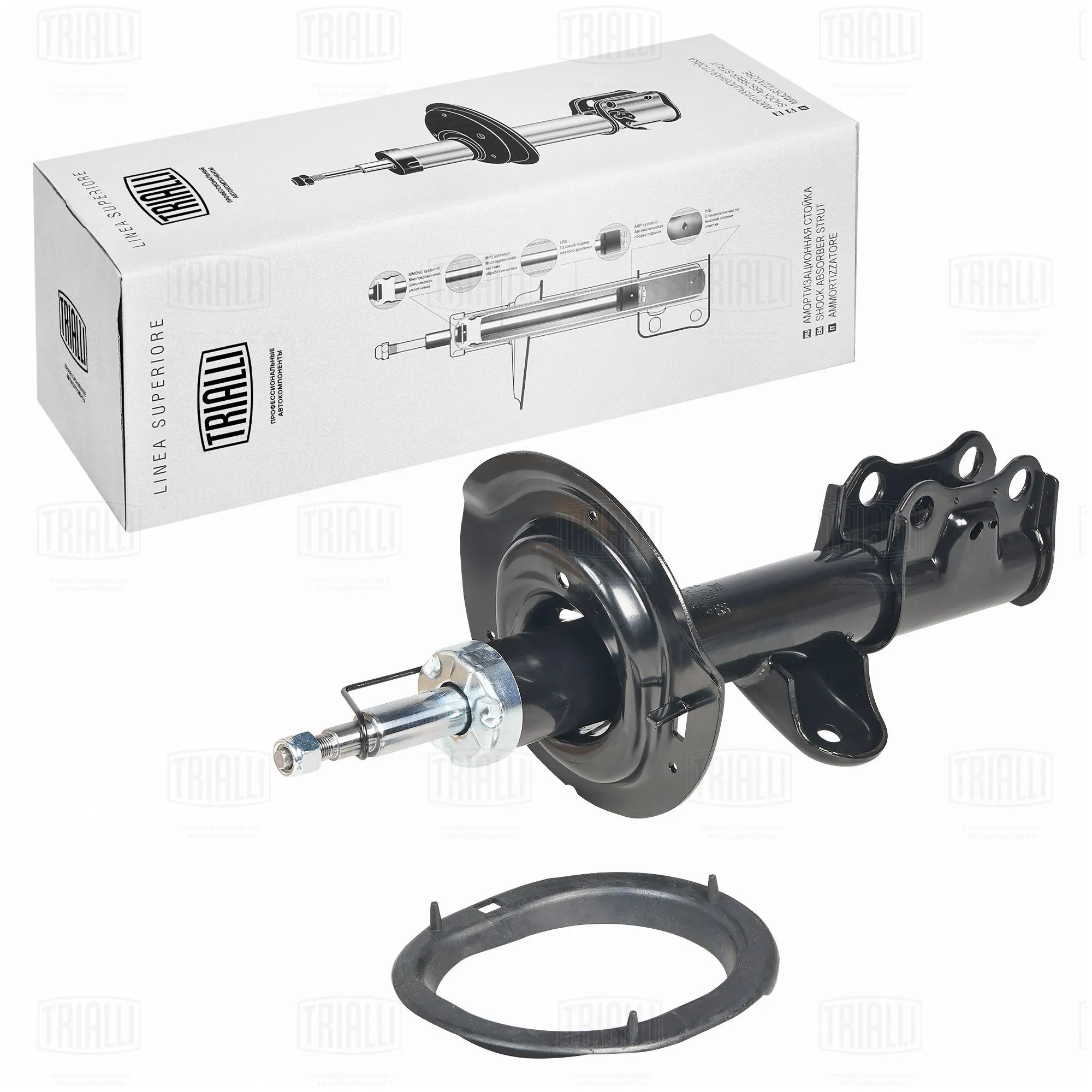 Амортизатор для а/м Geely Atlas (16-) 2.0i (стойка) перед. лев. TRIALLI AG 30153