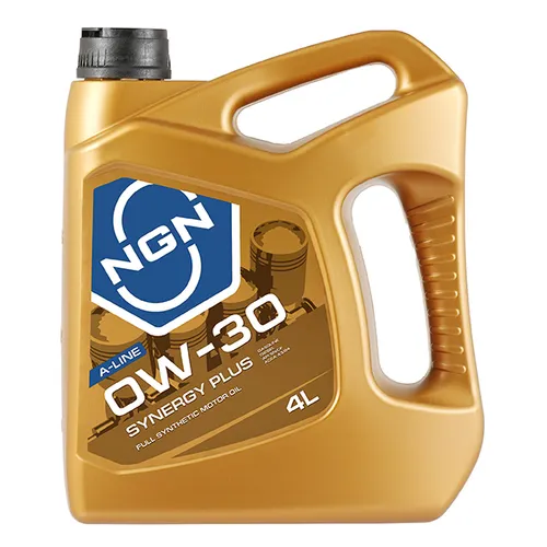 Масло моторное синт. NGN A-Line 0W-30 SYNERGY PLUS SN/CF 4л