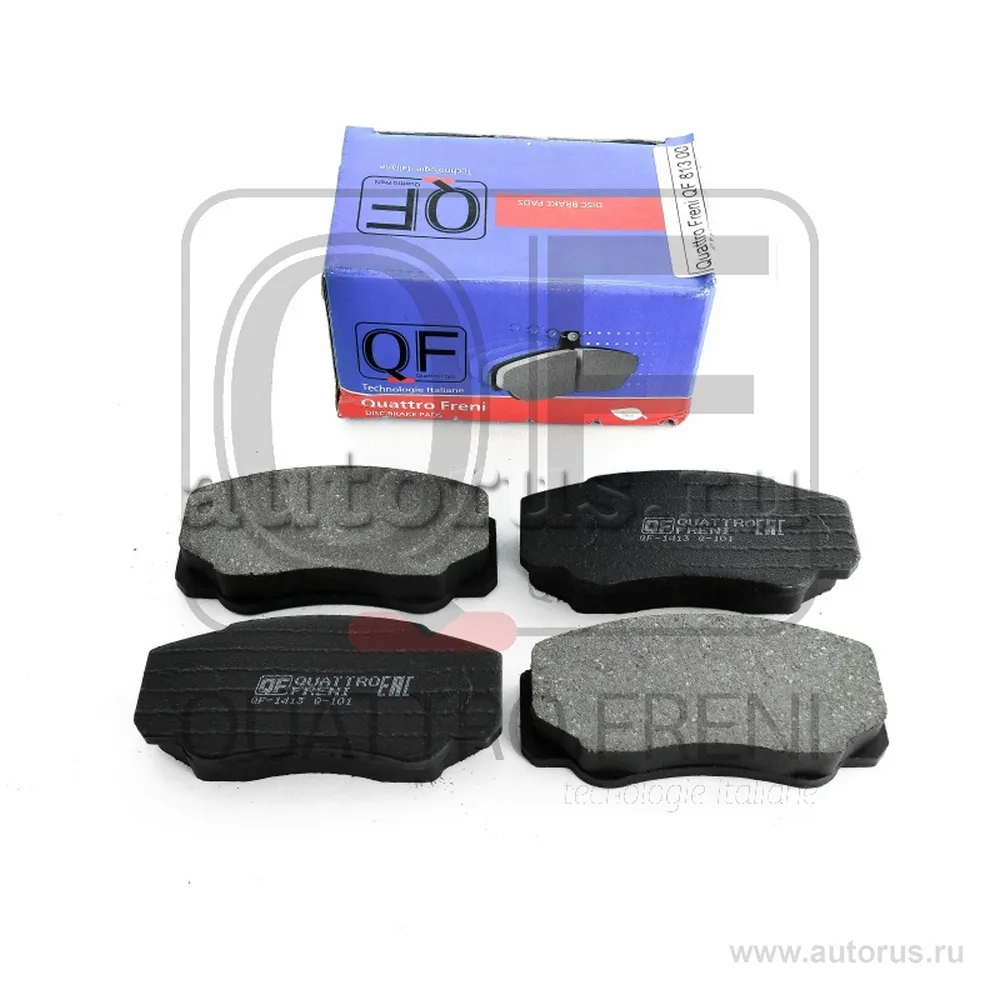 КОЛОДКИ ТОРМОЗНЫЕ RR БЕЗ ДАТЧИКА FIAT DUCATO II(244) PEUGEOT BOXER I(244) CITROEN JUMPER I(244), QF8 QUATTRO FRENI QF81300