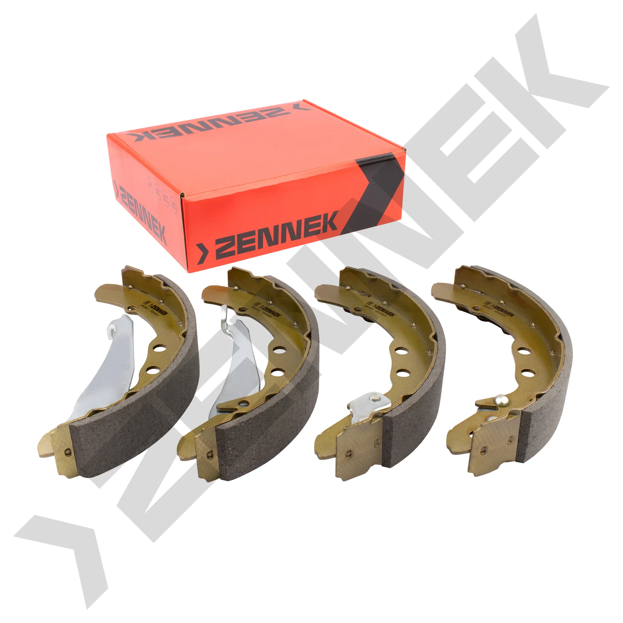 Колодки тормозные барабанные AUDI 100 C2-C4 77-94, 80 B4 91-96 ZENNEK DBS0003