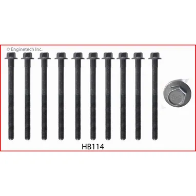 Комплект болтов Ford 81-04 1.6/1.9/2.0L SOHC ENGINETECH HB114
