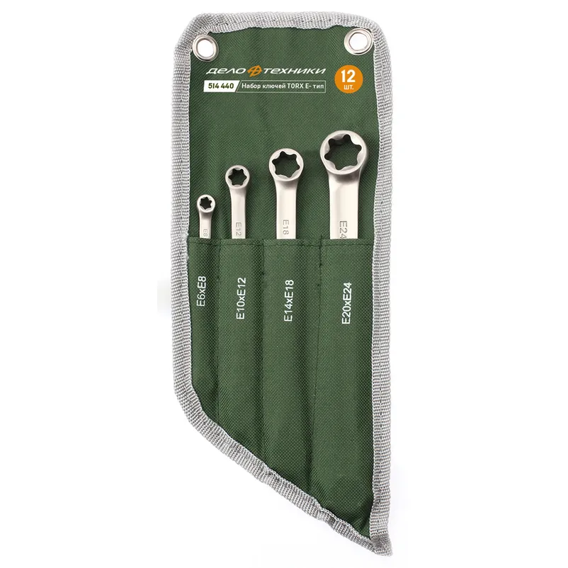 Набор ключей накидных Torx- 4 шт. , планшет тетроновый Дело Техники 514440