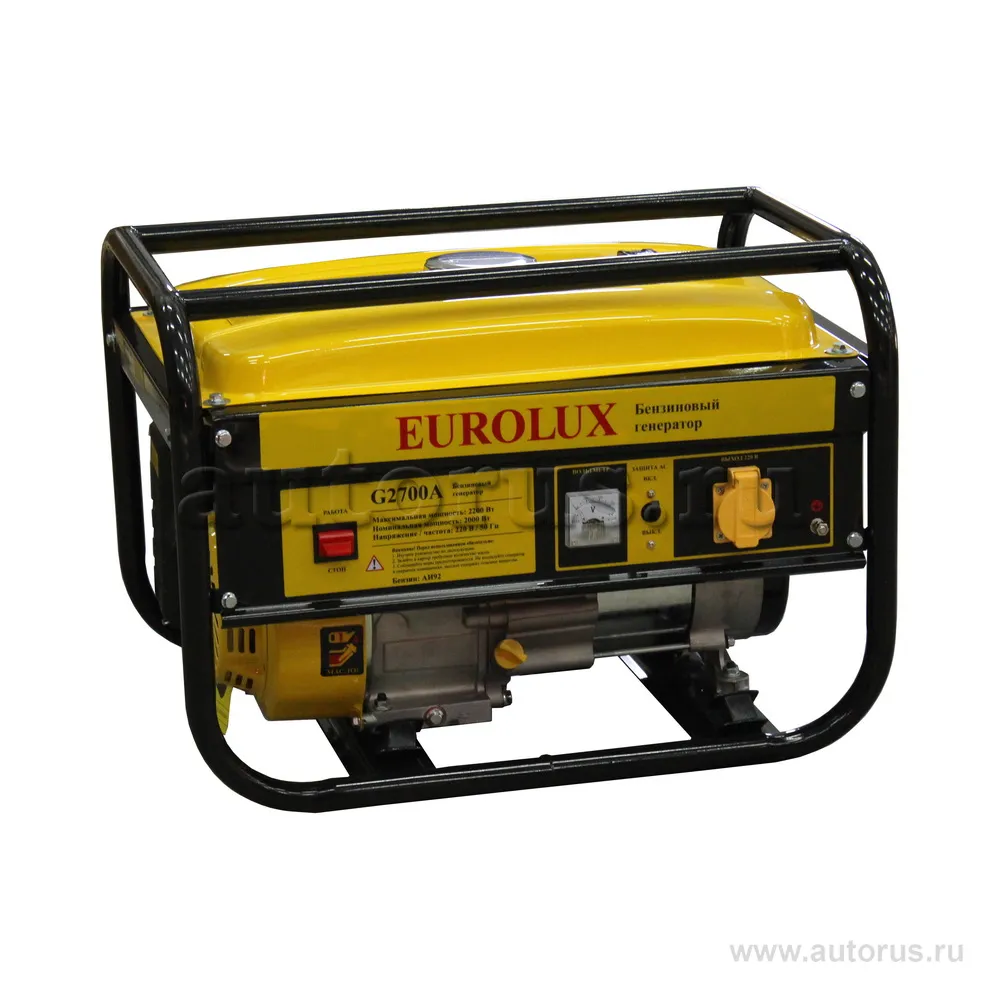 Электрогенератор G2700A Eurolux 64/1/36
