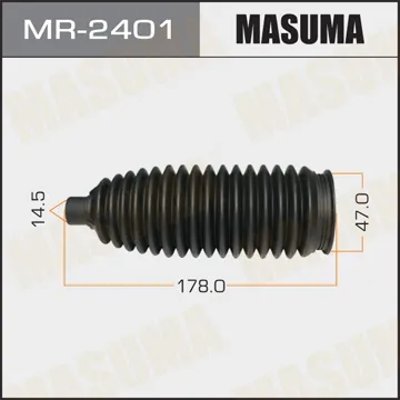 Пыльник рейки рулевой MITSUBISHI DELICA D:5 MASUMA MR-2401