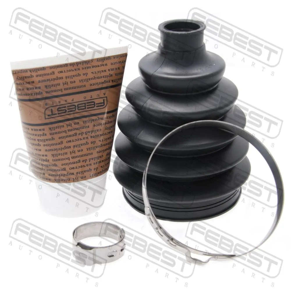 Пыльник ШРУС наружный комплект PVC 74x110x22 NISSAN ALMERA UK MAKE N16E 2000.02-2006.11 FEBEST 0217P-QG15