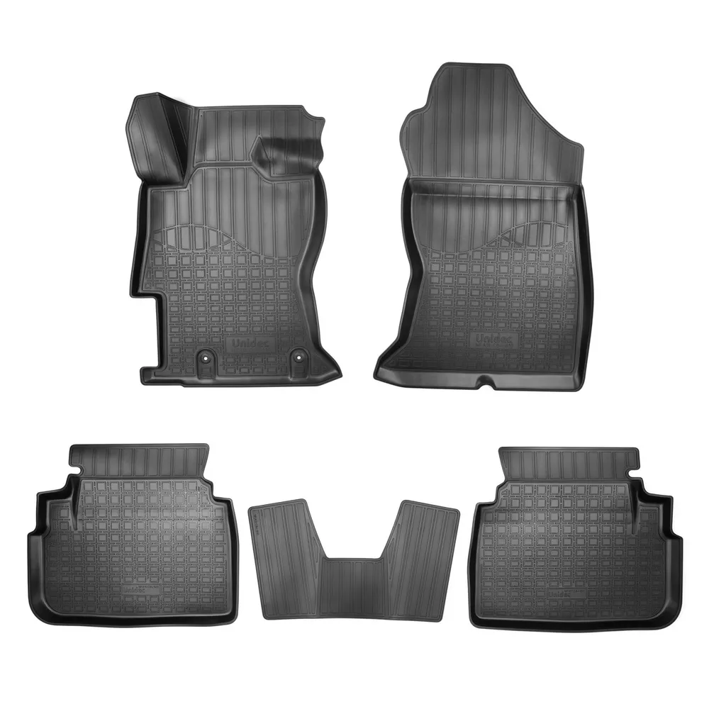 Коврики салонные для Subaru XV (G5) 3D (2017) NORPLAST NPA11-C84-810