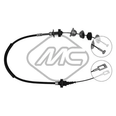 ТРОС СЦЕПЛЕНИЯ CIT JUMPER Metalcaucho 80088