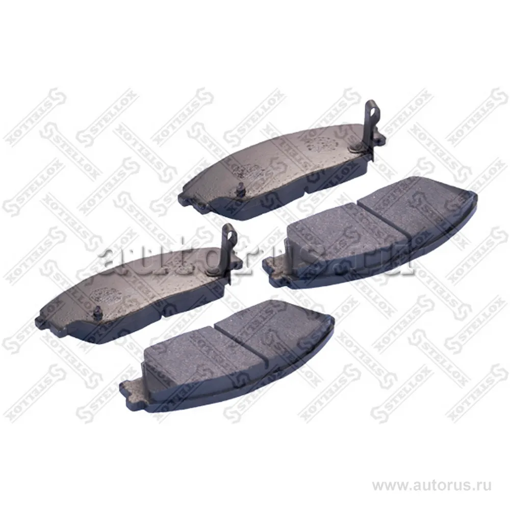 Колодки дисковые п. Honda Civic 1.4-1.6 87-9 STELLOX 240 002-SX