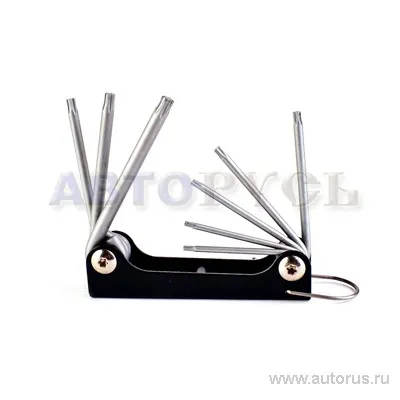 Набор ключей складных TORX T9-T40 8пр APELAS CS-HK08SFBC