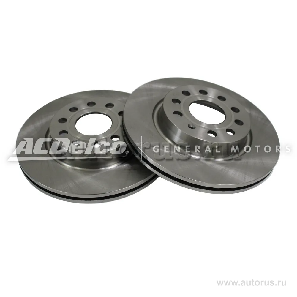 Диск тормозной передний VOLKSWAGEN, SKODA JETTA / GOLF / OCTAVIA / YETI ACDELCO 19374474