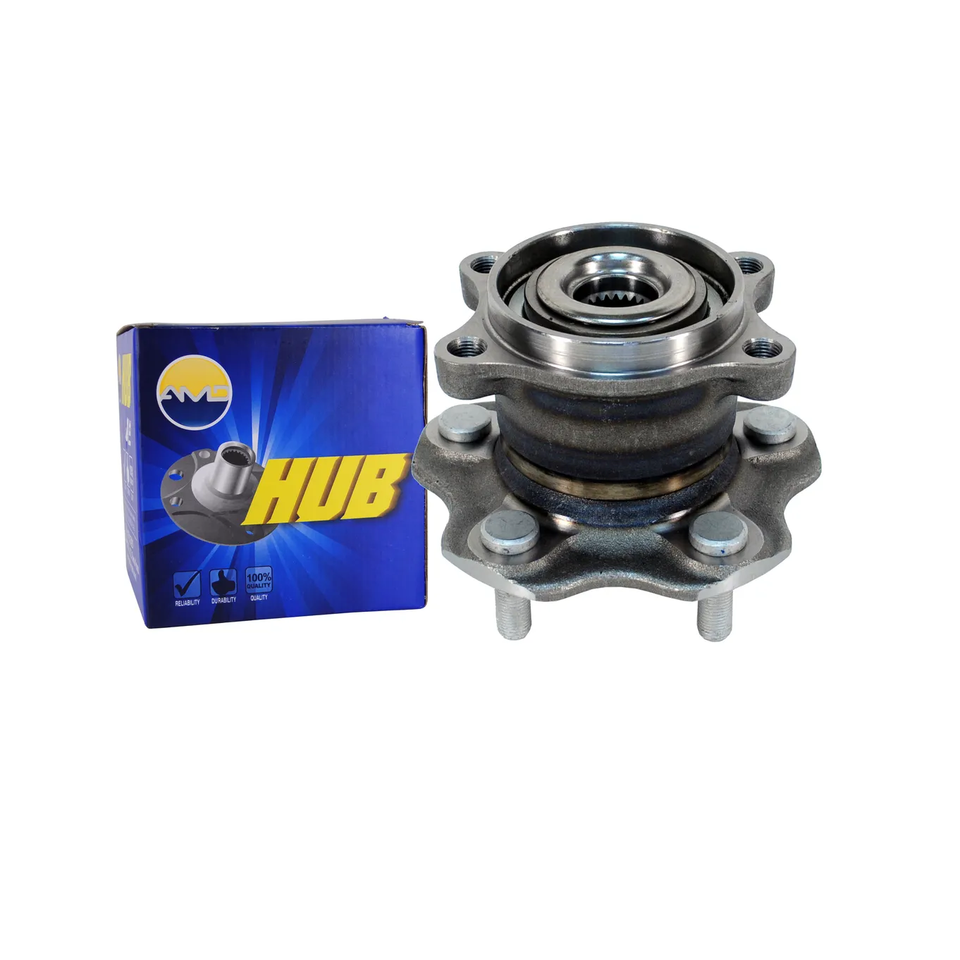 Ступица задняя в сборе L=R NISSAN Qashqai/X-Trail/RENAULT Koleos 4WD AMD AMD.HUB98