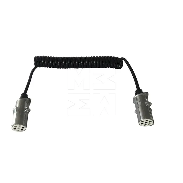 Кабель спиральный 7 полюсов, тип S, ISO 3731, металл, L 4.5 м Marshall M7322002
