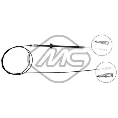 Трос ручника MER SPRINTER CH.4025 MOD.903663/03 пер Metalcaucho 80187
