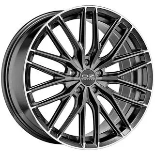 Диск литой R19 8.5J 5x114.3/75 ET35 OZ Gran Turismo HLT Star Graphite Diamond Lip W01C07205W4